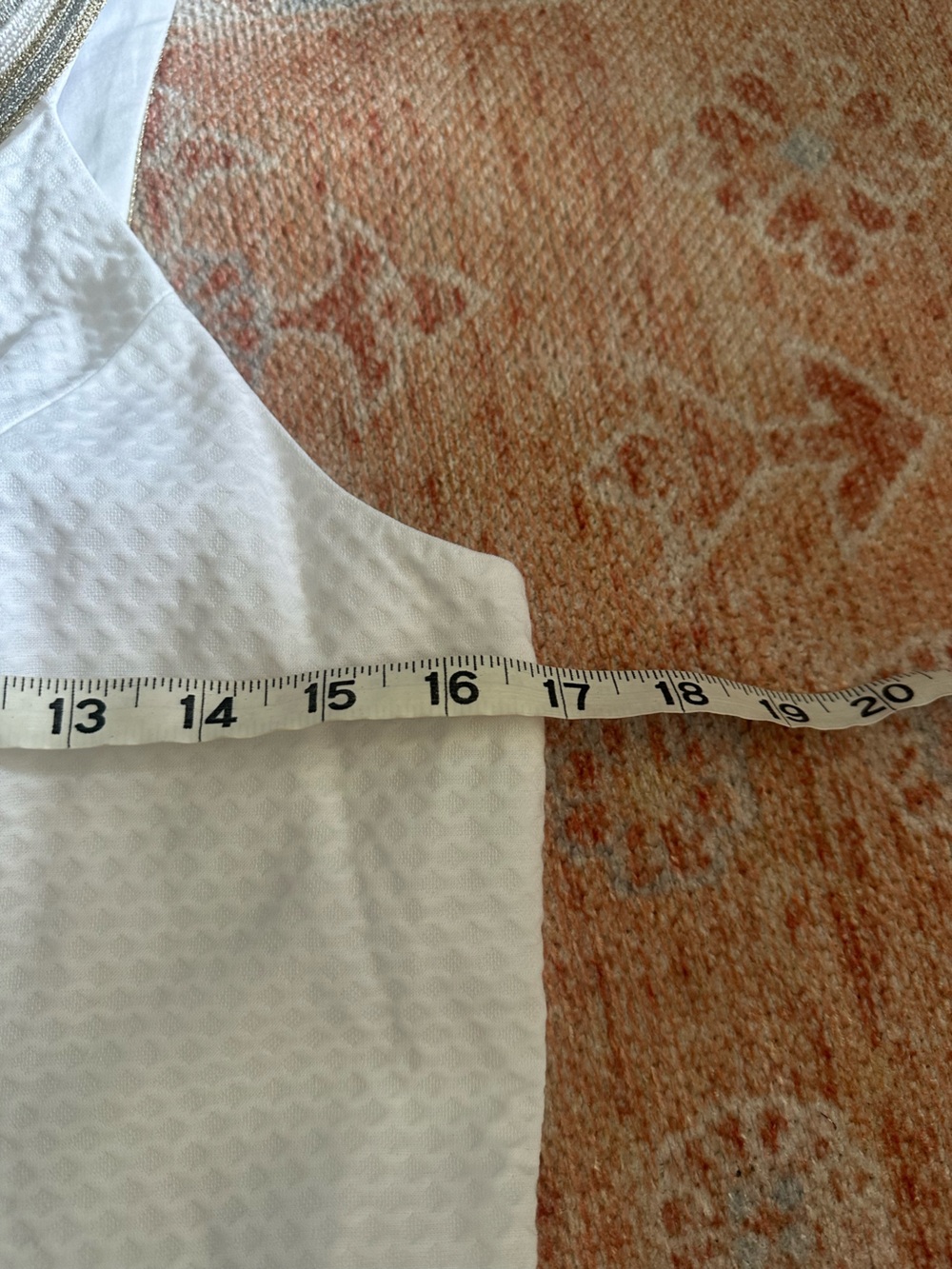 Lilly Pulitzer Valli shift dress resort white gold embroidered sz 8 style 003064 - Picture 7 of 7